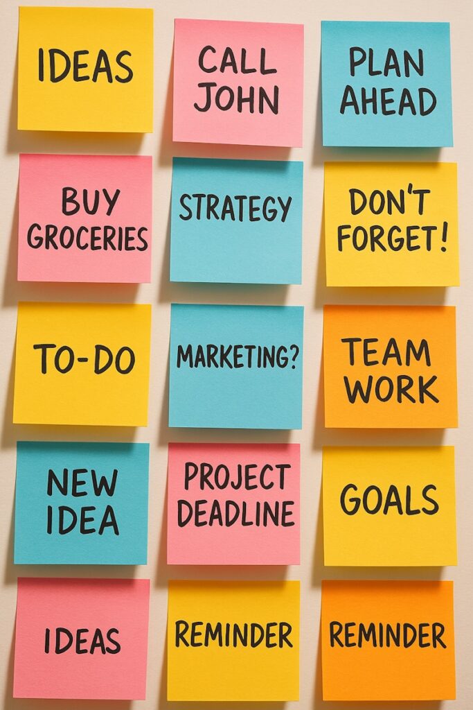 Colorful Sticky Notes